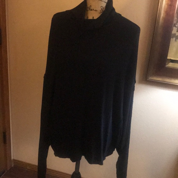 Free People Sweaters - Free people black knit turtleneck Free People Sweaters - Free people black knit turtleneck